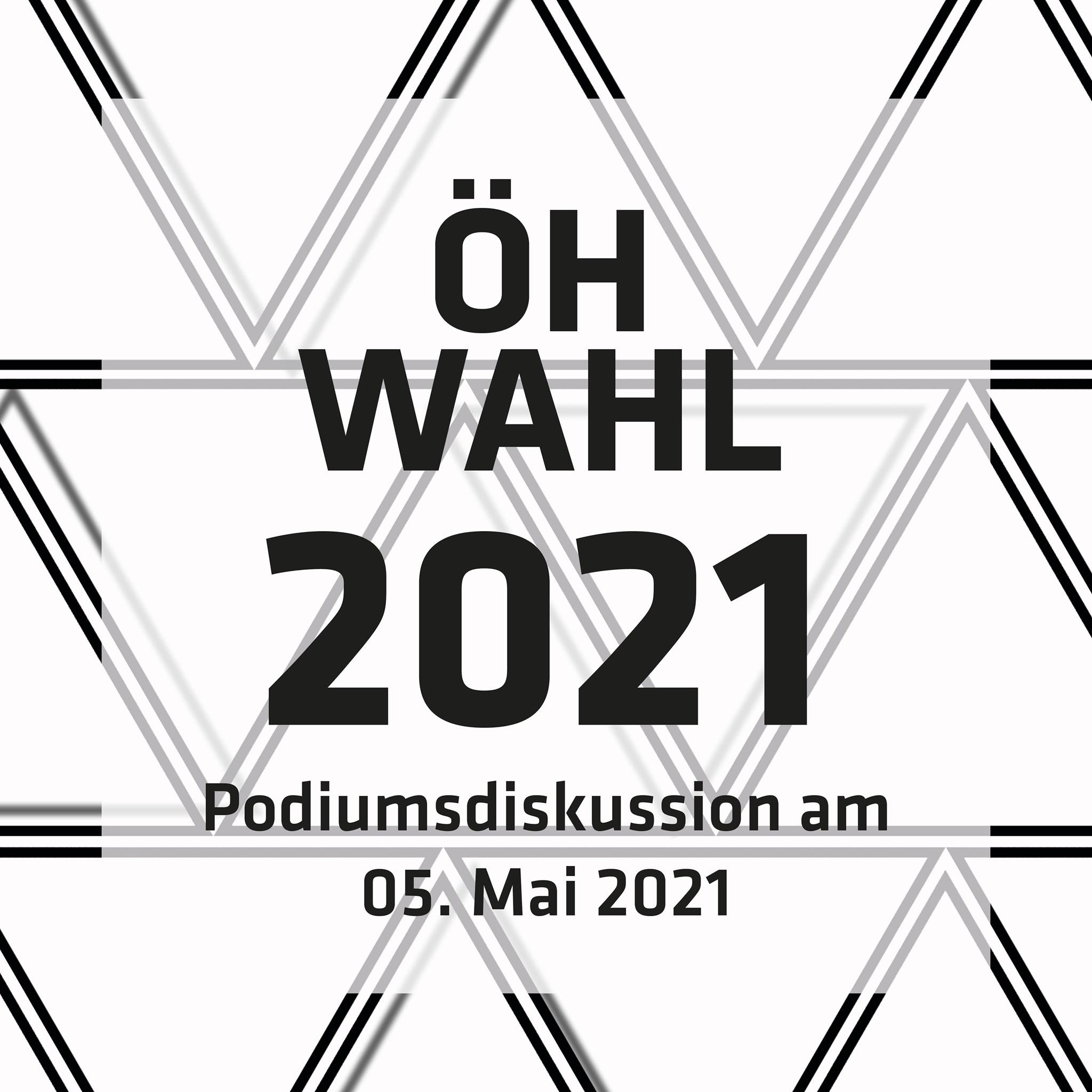 ÖH-Wahl 2021 – Podiumsdiskussion (05.05.2021, 17.00 Uhr)